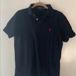 Blue Men’s Polo - Custom Fir Never Worn